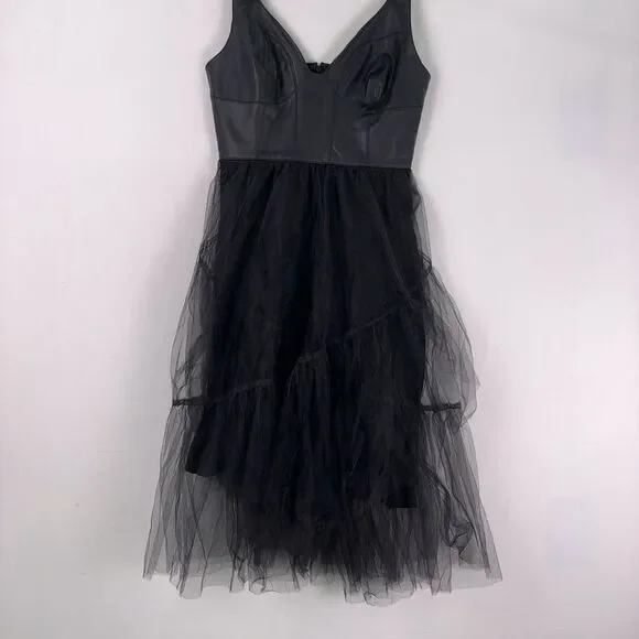 Anthropologie Elegant Black Dress - Picture 3 of 7